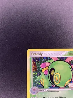 Cradily 3/92 Reverse Holo Stamped Legend Maker Pokemon 2006 NM - Image 2
