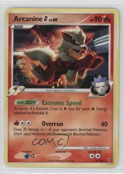 Arcanine G Pokemon Platinum Supreme Victors #15 2009 - Image 1