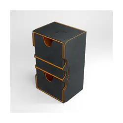 GameGenic Card Storage 200+ Stronghold XL - Black w/Orange New - Image 1