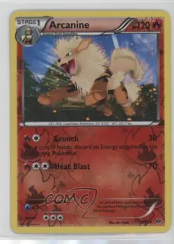Arcanine Reverse Foil Pokemon Black & White Next Destinies #13 - Image 1