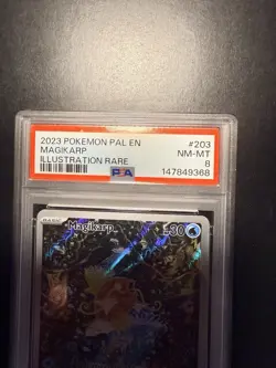 Pokemon PSA 2023 Magikarp #203/193 Pales Evolved NM-MT 8 - Image 2