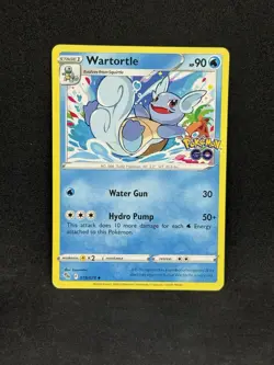 Wartortle 016/078 Pokemon Go Stamp Regular Mint - Image 1