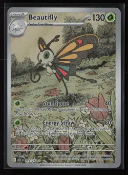 Beautifly 219/217 Illustration Rare Ascended Heroes Pokemon Holo - Image 1