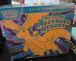 Pokemon TCG Mega Evolution Ascended Heroes Elite Trainer Box ETB - cello ripped - Image 1
