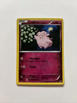 Clefairy 69/111 Rev Reverse Holo XY Furious Fists Pokemon NM - Image 1