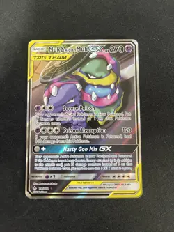 Muk & Alolan Muk GX 197/214 Unbroken Bonds Alternate Art Ultra Rare POKEMON - Image 1