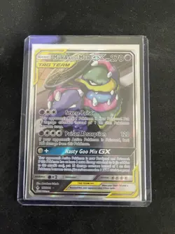 Muk & Alolan Muk GX 197/214 Unbroken Bonds Alternate Art Ultra Rare POKEMON - Image 3