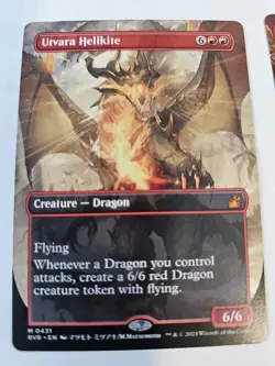 MTG - Utvara Hellkite Anime Borderless - Ravnica Remastered - Image 1