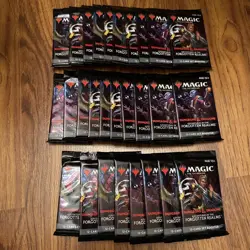 Magic: The Gathering mtg D&D Adventures Forgotten Realms ( 28) Booster packs new - Image 2