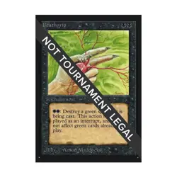 WOTC MtG International Ed. Deathgrip (R) NM - Image 1
