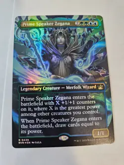MTG -Prime Speaker Zegana FOIL Anime Borderless - Ravnica Remastered - Image 1