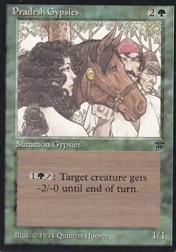 Magic The Gathering Pradesh Gypsie | Legends | 1994 | MTG | NM - Image 1