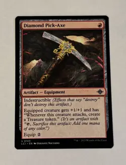 MTG Diamond Pick-Axe - The Lost Caverns of Ixalan LP - Image 1