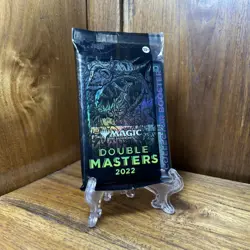 👻 Transparent Double Masters 2022 Sealed Collector Booster Pack MTG 2X2 English - Image 1