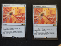 MTG - Magistrate's Scepter - Rare Artifact - Magic Core Set 2019 (M19) - M/NM - Image 1