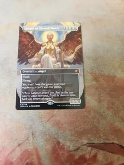 Herald Of Eternal Dawn Borderless Foundations MTG LP - Image 1