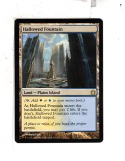 MTG SkeenAB Hallowed Fountain from Return to Ravnica. NM. - Image 1