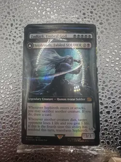 Sephiroth, Fabled SOLDIER (Extended Art) Final Fantasy Foil Sealed - Image 1