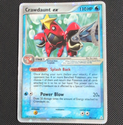 Nintendo Crawdaunt ex 99/110 Holon Phantoms Holo English 2006 110HP - Image 1