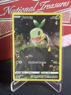 Pokemon TCG Turtwig Crown Zenith: Galarian Gallery Gg31/Gg70 Holo Holo Rare - Image 1