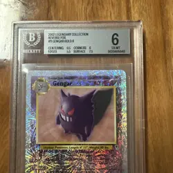 Pokemon Gengar Legendary Collection Reverse Holo 2002 #11/110 BGS 6 | Englisch - Image 3