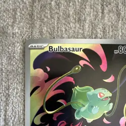 The Pokemon Company Bulbasaur 133/132 Illustration Rare Holo EN Stamped - Image 3