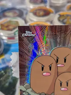 Dugtrio #51 Topps Chrome Spectra Series 1 Pokemon TV Animation NM 🔥 - Image 2