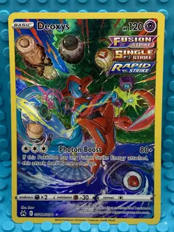 Pokemon TCG Deoxys GG12/GG70 Galarian Gallery Crown Zenith - Image 1