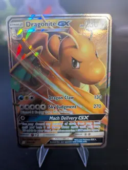 2019 Dragonite GX 152/236 Sun & Moon Unified Minds Pokemon TCG LP - Image 1