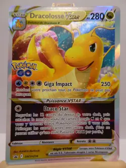 Carte Pokemon " Dracolosse VSTAR " SWSH236 - Promo - Pokemon Go - NEUF - FR - Image 3