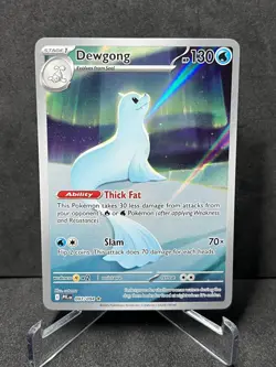 Dewgong 097/094 Illustration Rare Phantasmal Flames Pokemon Holo Near Mint - Image 1
