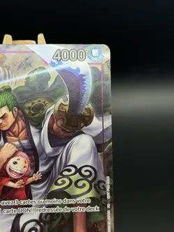 One Piece Zoro-Juurou OP05-067 RARE FRENCH PROMO 1st Anniversary exclusive fr NM - Image 4