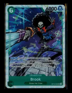 Brook () Foil SR Adventure on Kami's Island OP15-032 NM - Image 1