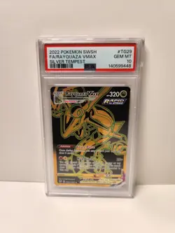 PSA 10 Pokemon TCG Rayquaza VMAX Silver Tempest TG29/TG30 Gem MT - Image 1