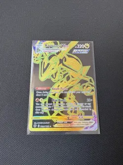 Pokemon TCG Rayquaza VMAX Silver Tempest Trainer Gallery Card TG29/TG30 Gold NM - Image 1