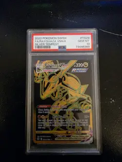 PSA 10 Pokemon TCG Rayquaza VMAX Silver Tempest TG29/TG30 Gem MT - Image 1
