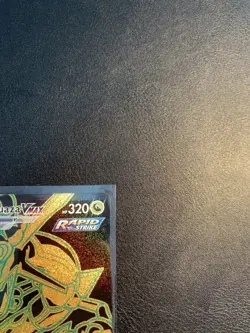 Pokemon Card TCG Rayquaza VMAX Gold Card TG29/TG30 Silver Tempest Near Mint - Image 3