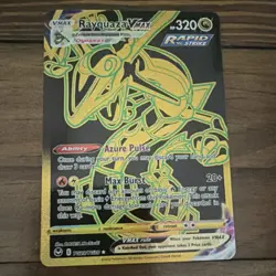 Pokemon TCG Rayquaza VMAX TG29/TG30 Silver Tempest Secret Rare Holo EN - Image 1