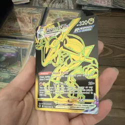 Pokemon TCG Rayquaza VMAX TG29/TG30 Silver Tempest Secret Rare Holo EN - Image 4