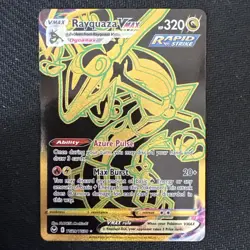 Pokemon TCG Rayquaza Vmax: Silver Tempest Tg29/Tg30 Holo Secret Rare - Image 2