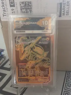 Pokemon TCG Rayquaza VMAX Silver Tempest TG29/TG30 Ace 10 Graded - Image 1