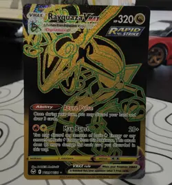 Pokemon TCG Rayquaza Vmax Silver Tempest Tg29/Tg30 Holo Secret Rare - Image 4