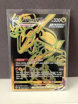Pokemon TCG Rayquaza VMAX Silver Tempest TG29/TG30 - Image 1