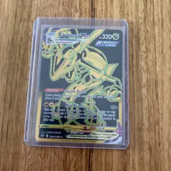 Pokemon TCG Rayquaza Vmax (Secret) Swsh12: Silver Tempest Tg29/Tg30 - Image 1