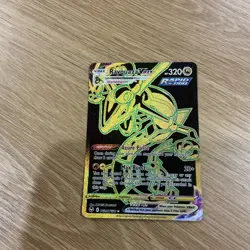 Pokemon TCG Rayquaza vmax Tg29/Tg30 Holo Secret Rare - Image 1