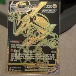 Pokemon TCG Rayquaza Vmax (Secret) Silver Tempest Tg29/Tg30 Holo Secret Rare - Image 1