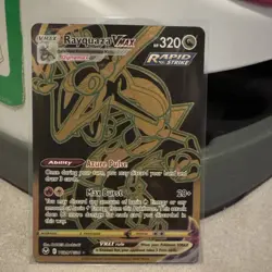 Pokemon TCG Rayquaza Vmax (Secret) Silver Tempest Tg29/Tg30 Holo Secret Rare - Image 2