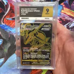 Pokemon TCG Rayquaza VMAX TG29/TG30 - ACE Grading 9 - Image 1