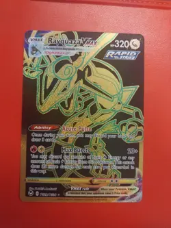 Pokemon TCG Rayquaza Vmax (Secret) Silver Tempest Trainer Gallery Tg29/Tg30 - Image 1