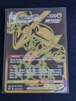 Pokemon TCG VMAX Rayquaza Holographic Silver tempest TG29/TG30 - Image 1